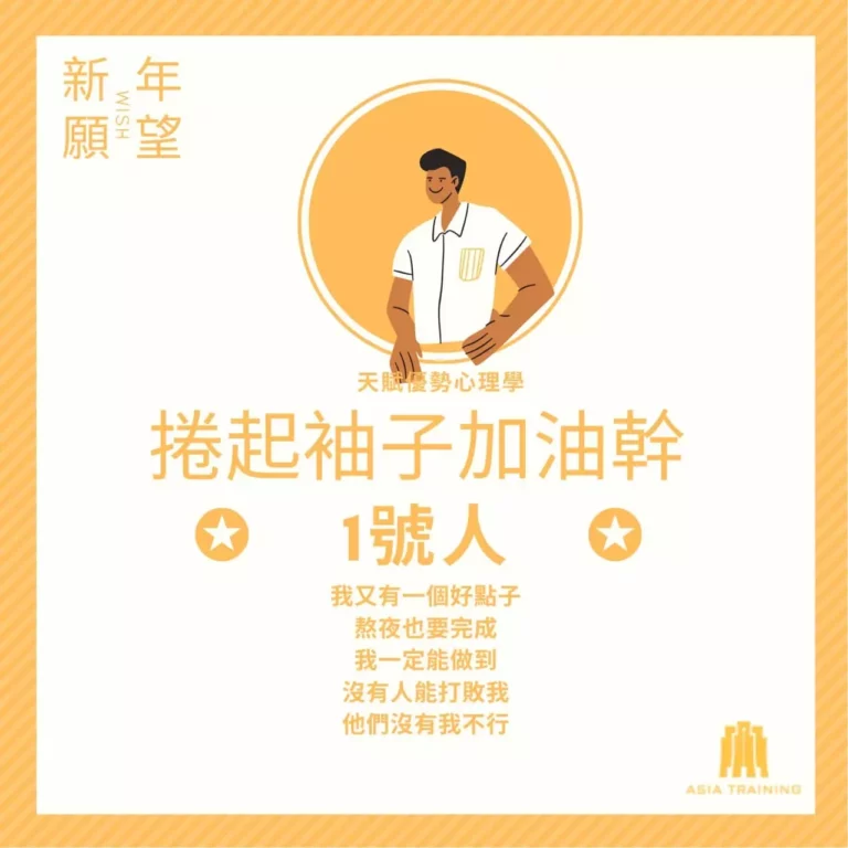 天賦優勢心理學 ── 1 號人