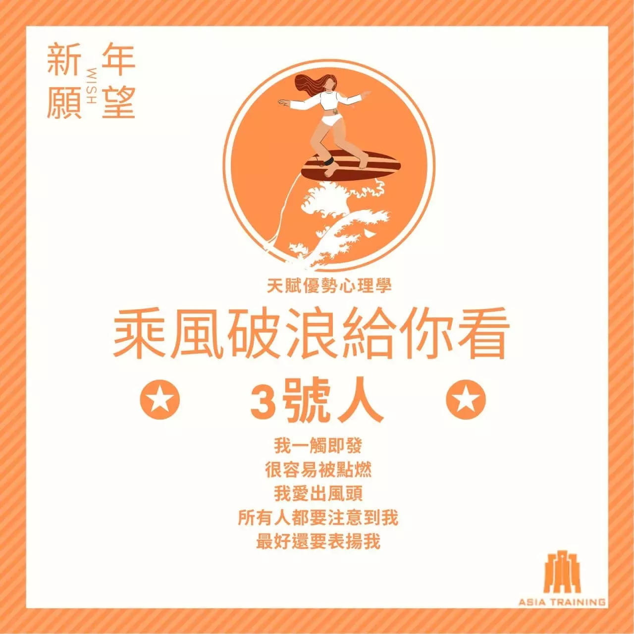 天賦優勢心理學 ── 3 號人