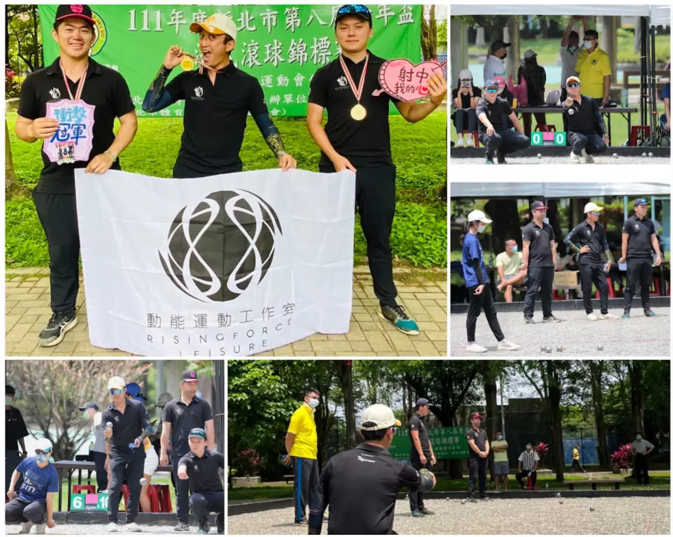 圖 林正裕先生提供／參加競賽奪得佳績的林正裕先生與夥伴們。