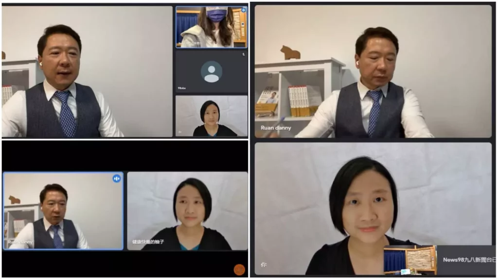 圖 取自九八新聞台YouTube／九八新聞台《財經一路發》的採訪因應疫情，所以改為線上訪談。